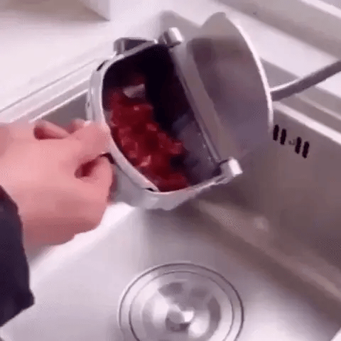 Exprimidor de Jugo Manual Metálico