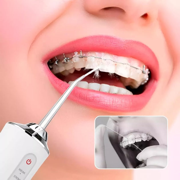 Irrigador Bucal Eléctrico Limpiador de Dientes