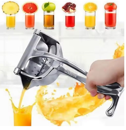 Exprimidor de Jugo Manual Metálico