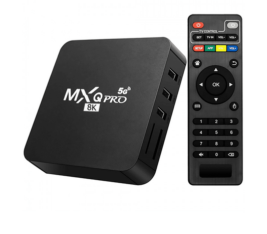 Tv Box MXQPRO 8K + 900 Canales