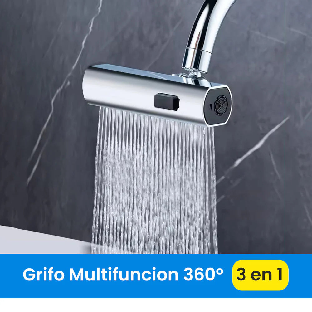 Grifo Giratorio 360º para Cocina