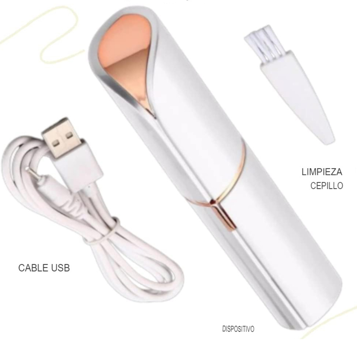 Depiladora Facial Portátil USB