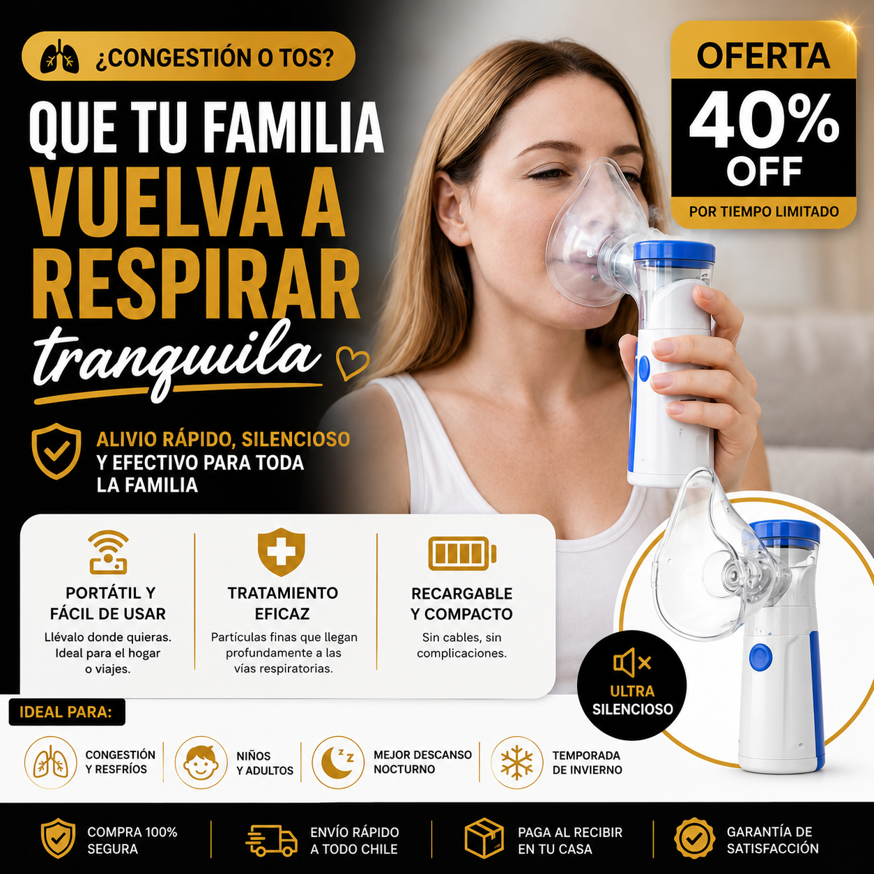Nebulizador Portátil