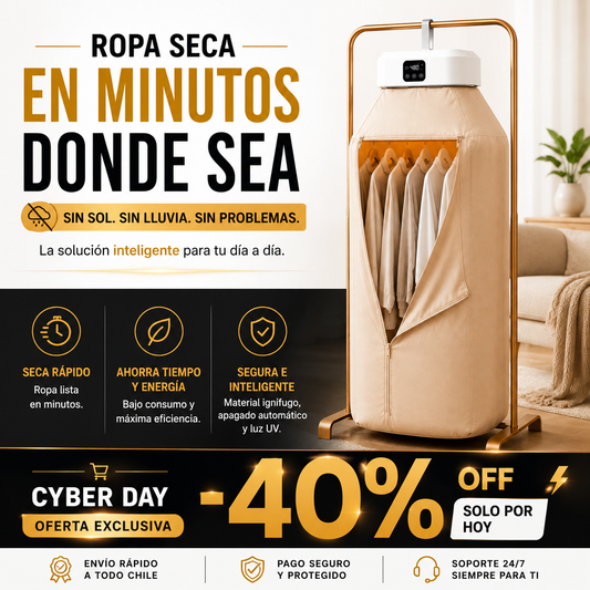 Secadora de Ropa Portátil