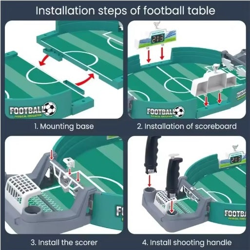 Juego De Mesa Futbol Portátil