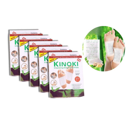 Parches KINOKI Pack x5 Cajas (50 Unidades)