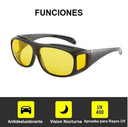 2X1 LENTES HD Visión Dia  y Noche para conducir
