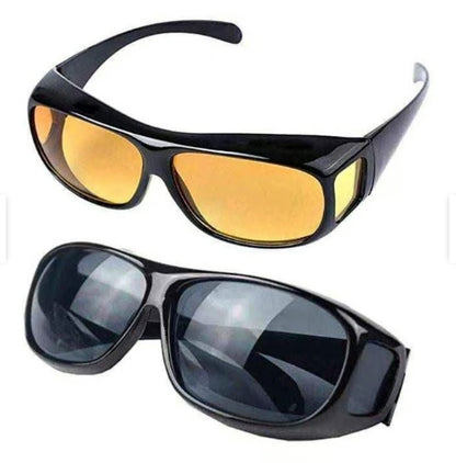 2X1 LENTES HD Visión Dia  y Noche para conducir