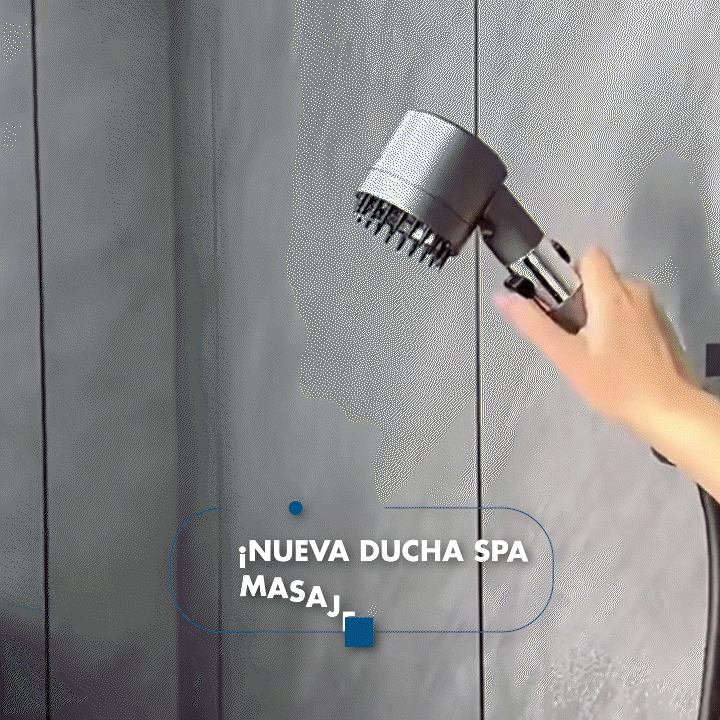 Cabezal de Ducha Masajeadora Spa