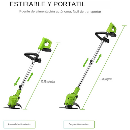 Cortadora de Pasto Inalámbrica Recargable